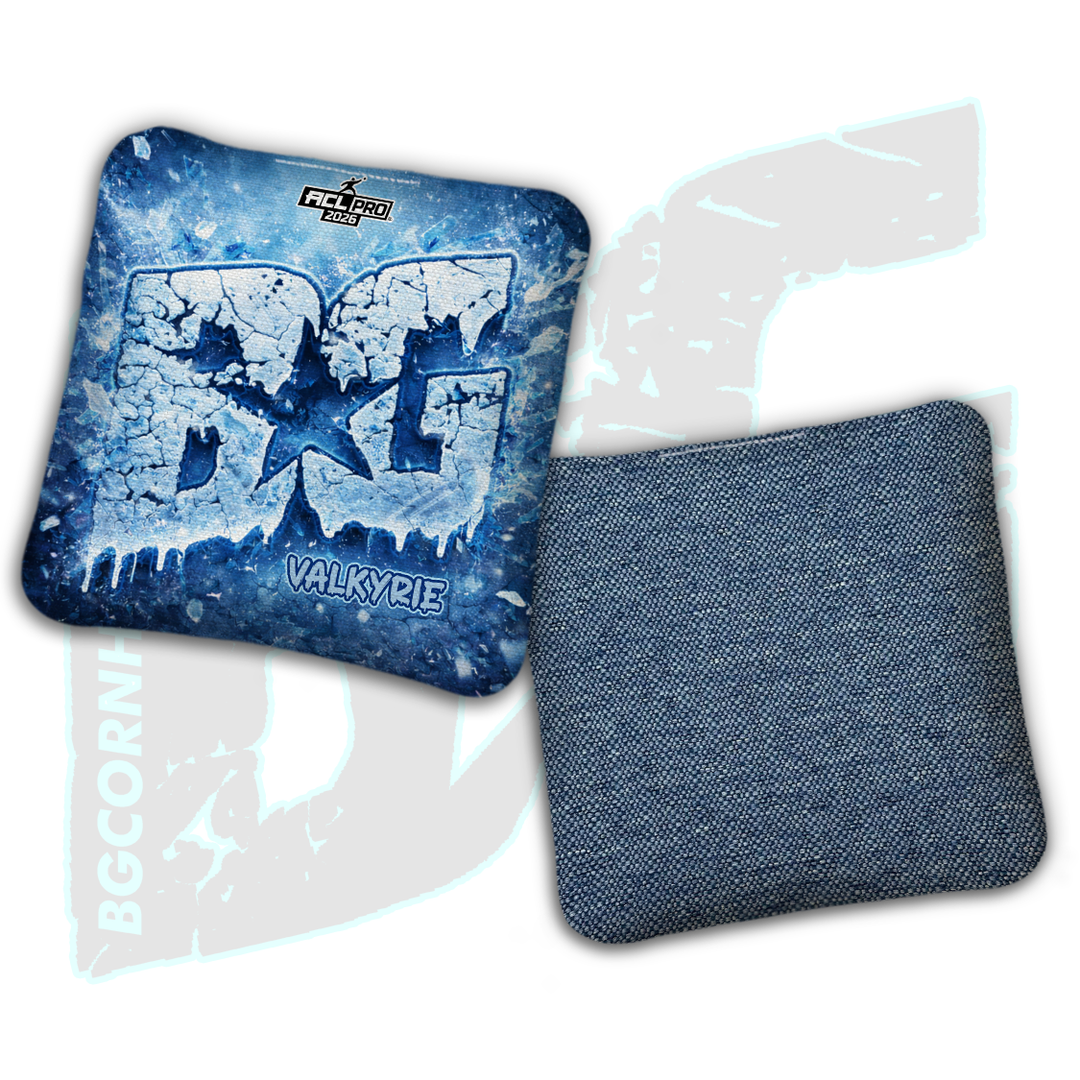 2026 BG Multiple Bag Models "Frostbite" - ACL Pro Stamped Cornhole Bags - SET OF 4 BAGS