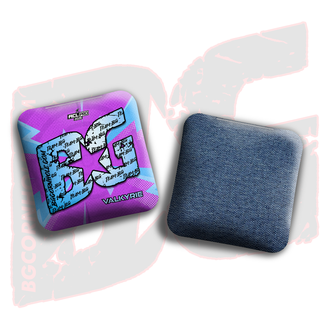 2026 BG Multiple Bag Models "Retro Strike" - ACL Pro Stamped Cornhole Bags - SET OF 4 BAGS