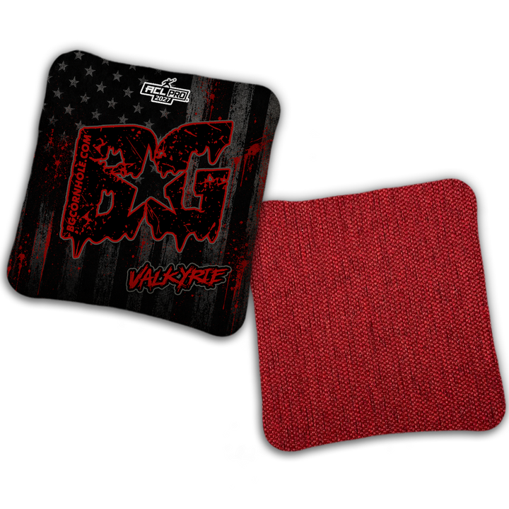 2027 BG Multiple Bag Models "AMERICAN GRIT" - ACL Pro Stamped Cornhole Bags - SET OF 4 BAGS