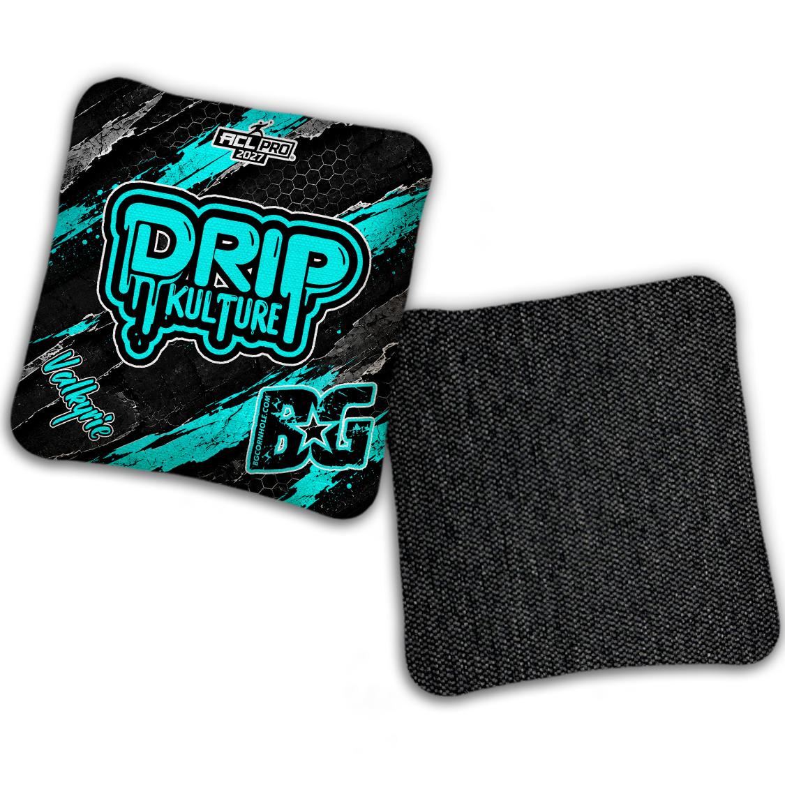 2027 Multiple Bag Models - DK x BG "OVERRIDE" - ACL Pro Stamped Cornhole Bags - Set of 4 Bags