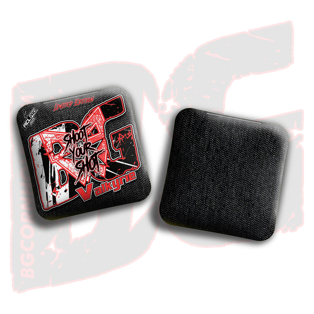 2026 Multiple Bag Models "Shoot Your Shot” Collab - ACL Pro Stamped Cornhole Bags - SET OF 4 BAGS