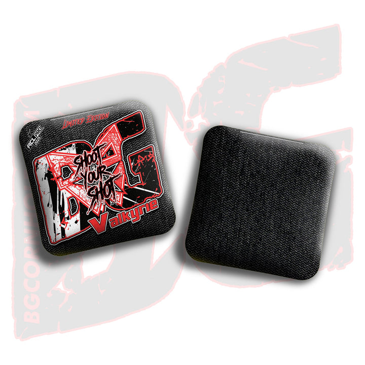 2026 Multiple Bag Models "Shoot Your Shot” Collab - ACL Pro Stamped Cornhole Bags - SET OF 4 BAGS