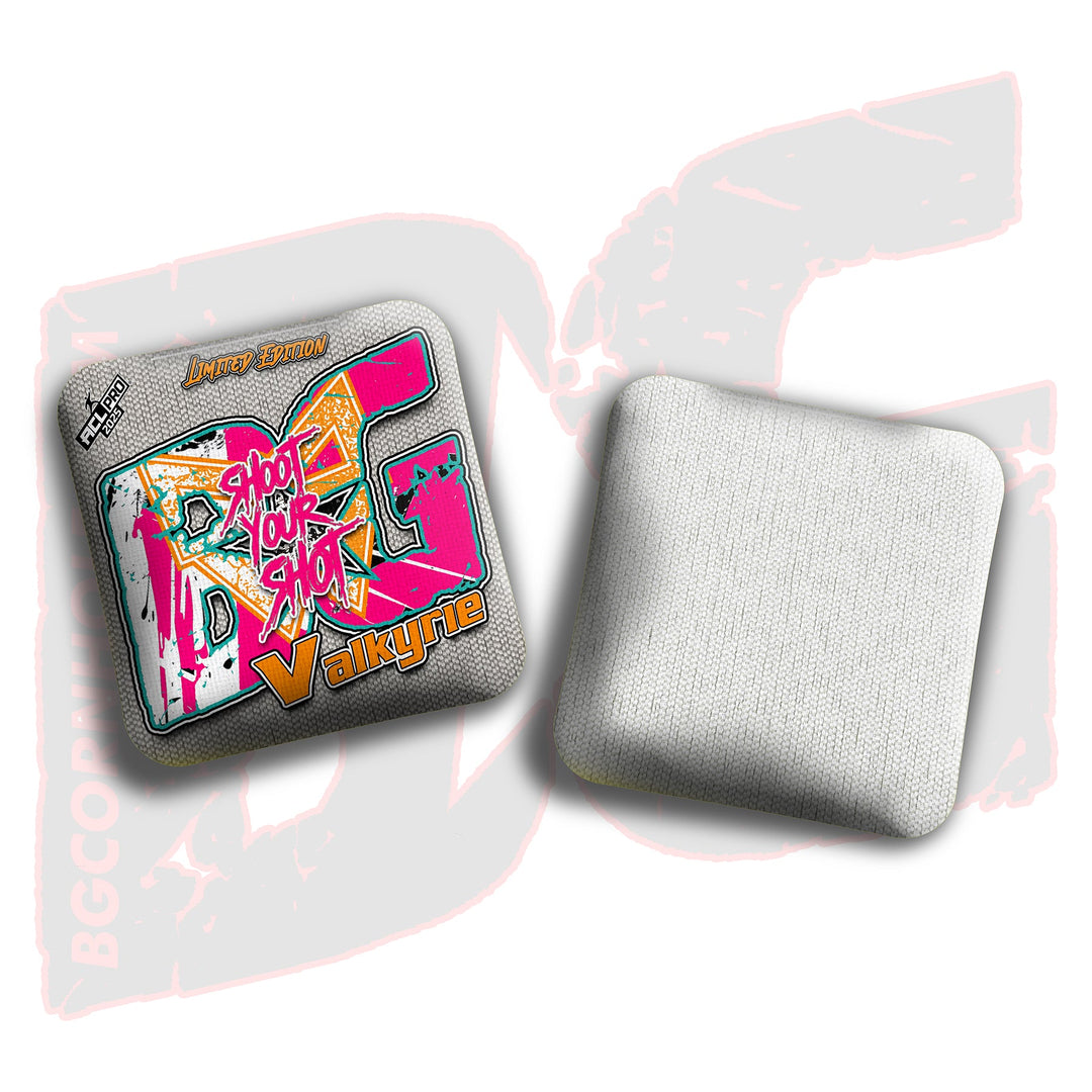 2026 Multiple Bag Models "Shoot Your Shot Tropics” Collab - ACL Pro Stamped Cornhole Bags - SET OF 4 BAGS