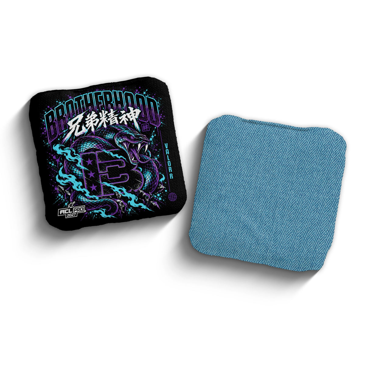 2027 Brotherhood Cornhole Valor Different Breed Edition ACL Pro Stamped Cornhole Bags