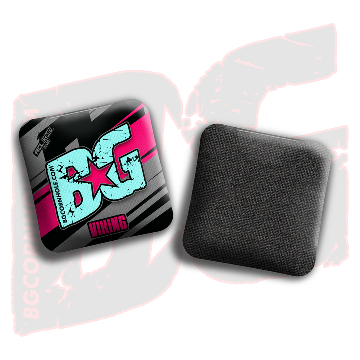 2026 BG Multiple Bag Models - "Slash" - ACL Comp Stamped Cornhole Bags - SET OF 4 BAGS