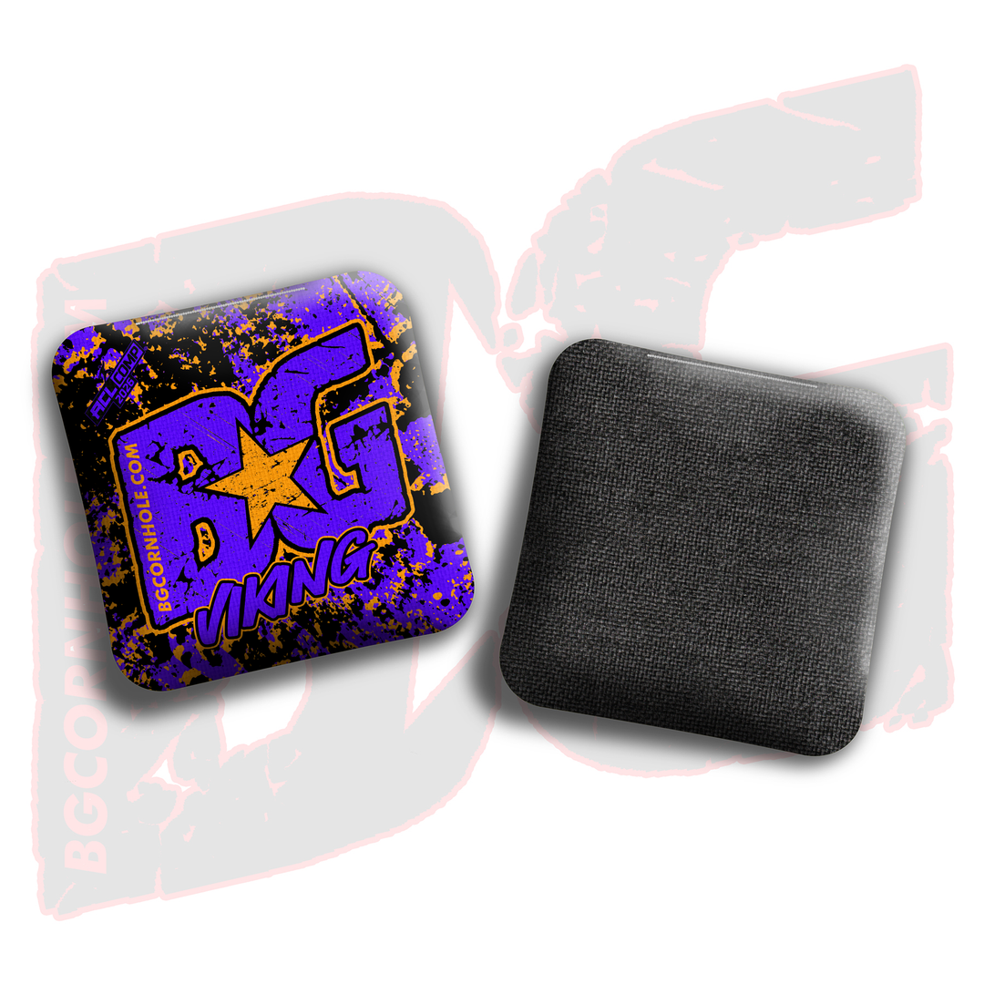 2026 BG Multiple Bag Models - "Grungy" - ACL Comp Stamped Cornhole Bags - SET OF 4 BAGS