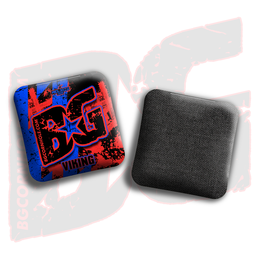 2026 BG Multiple Bag Models - "Bolt" - ACL Comp Stamped Cornhole Bags - SET OF 4 BAGS