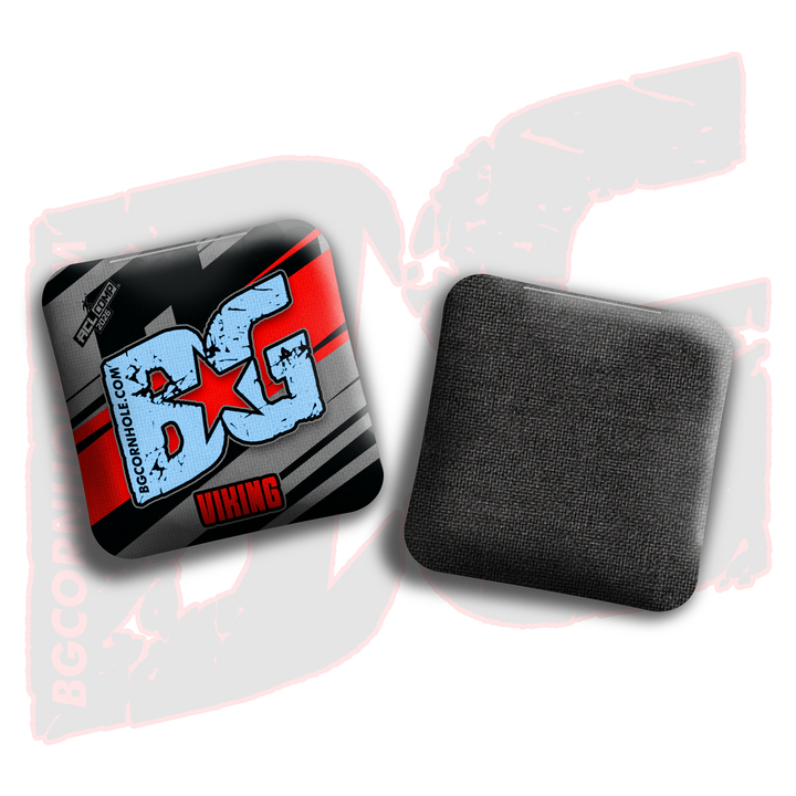 2026 BG Multiple Bag Models - "Slash" - ACL Comp Stamped Cornhole Bags - SET OF 4 BAGS
