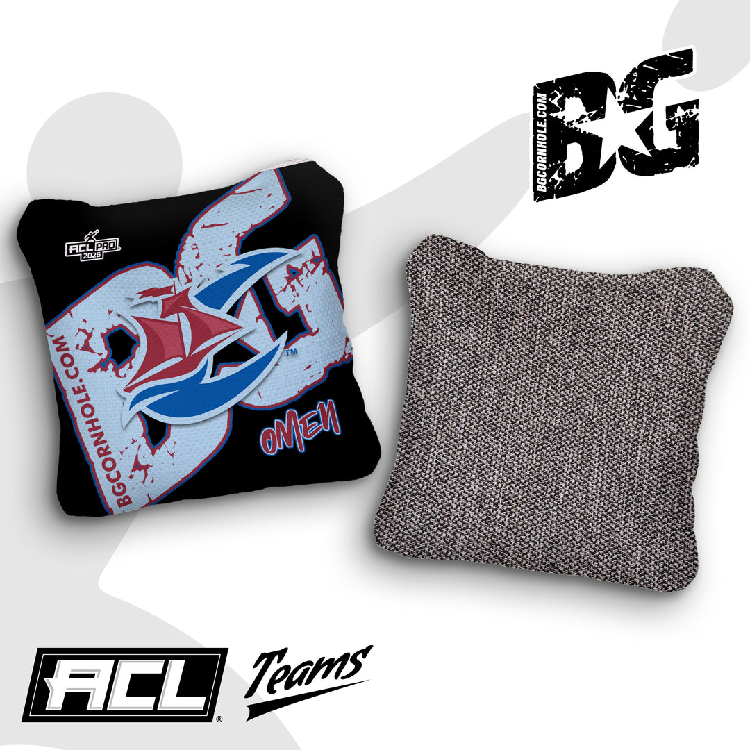 2026 BG Multiple Bag Models "Virginia Cutters" - ACL Pro Stamped Cornhole Bags - SET OF 4 BAGS