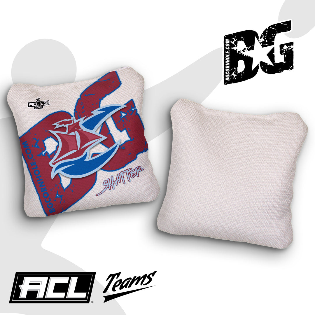 2026 BG Multiple Bag Models "Virginia Cutters" - ACL Pro Stamped Cornhole Bags - SET OF 4 BAGS