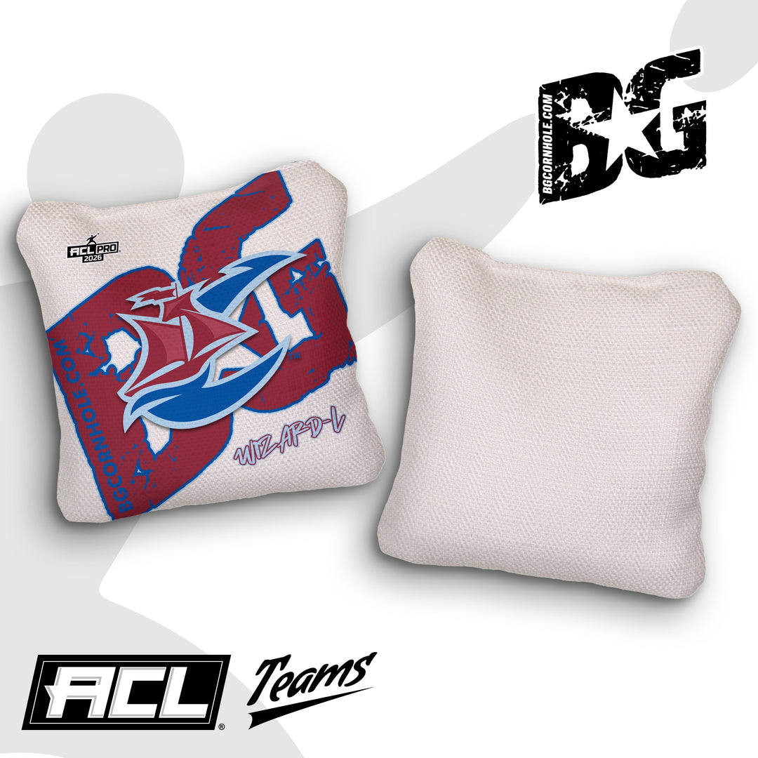 2026 BG Multiple Bag Models "Virginia Cutters" - ACL Pro Stamped Cornhole Bags - SET OF 4 BAGS