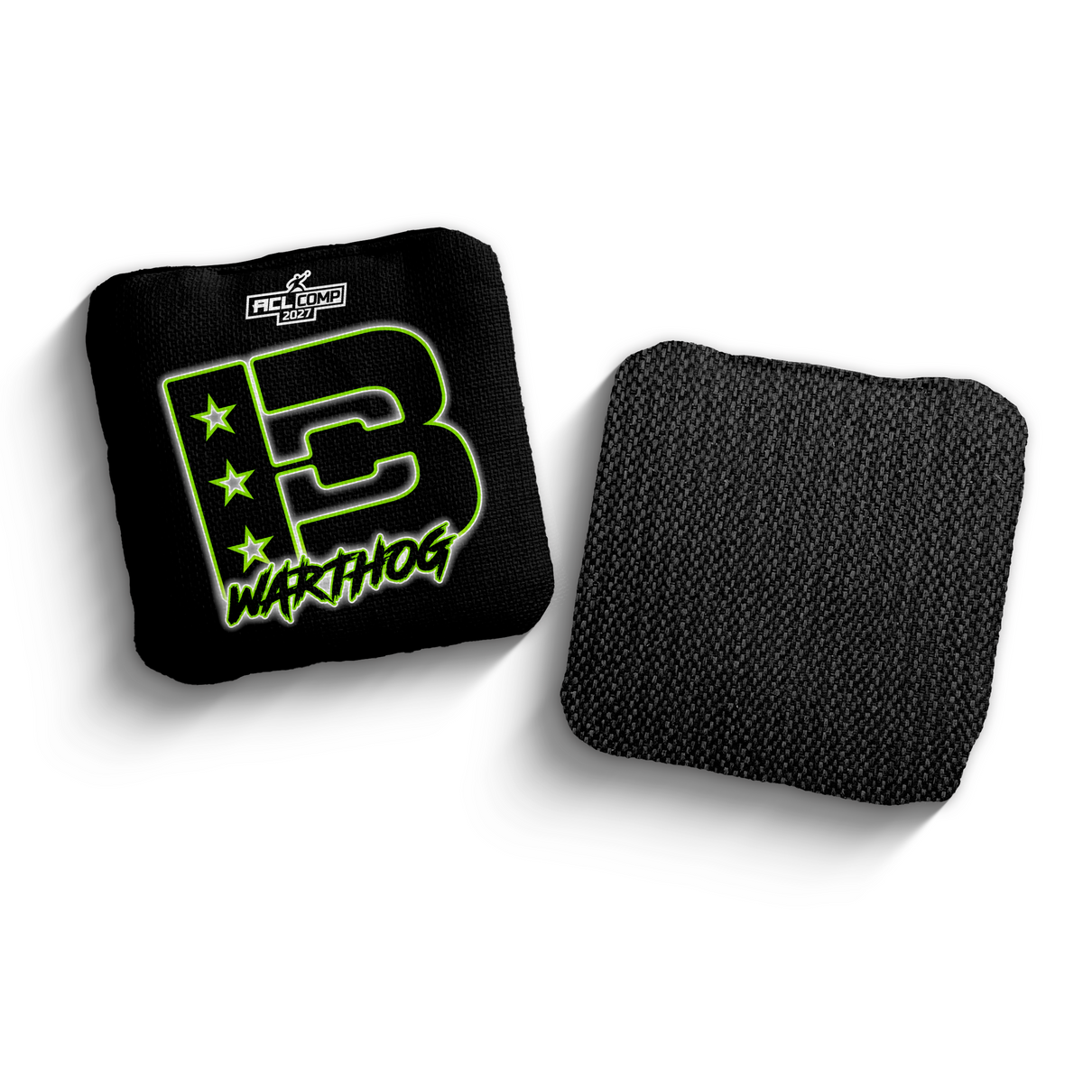 2027 Brotherhood Cornhole Warthog Outline Edition ACL Comp Stamped Cornhole Bags