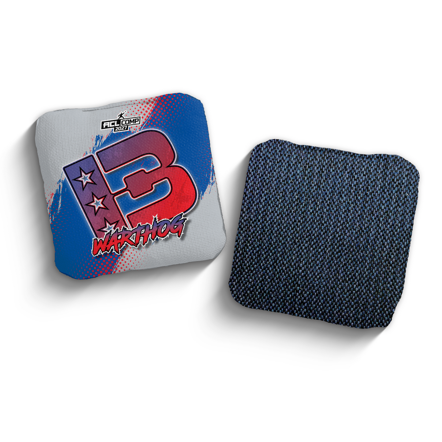 2027 Brotherhood Cornhole Warthog Grunge Gradient Edition ACL Comp Stamped Cornhole Bags