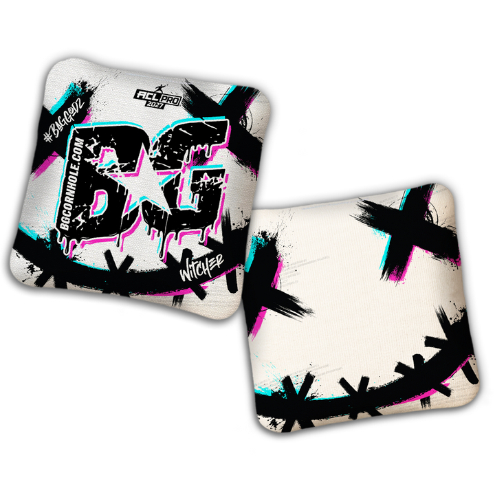 2027 BG Multiple Bag Models "WHY SO SERIOUS" - ACL Pro Stamped Cornhole Bags - SET OF 4 BAGS