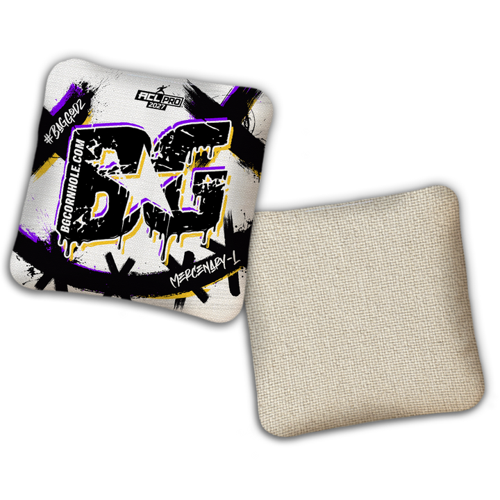 2027 BG Multiple Bag Models "WHY SO SERIOUS" - ACL Pro Stamped Cornhole Bags - SET OF 4 BAGS