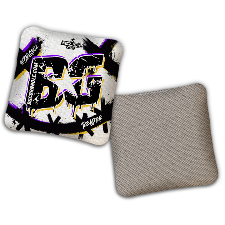 2027 BG Multiple Bag Models "WHY SO SERIOUS" - ACL Pro Stamped Cornhole Bags - SET OF 4 BAGS