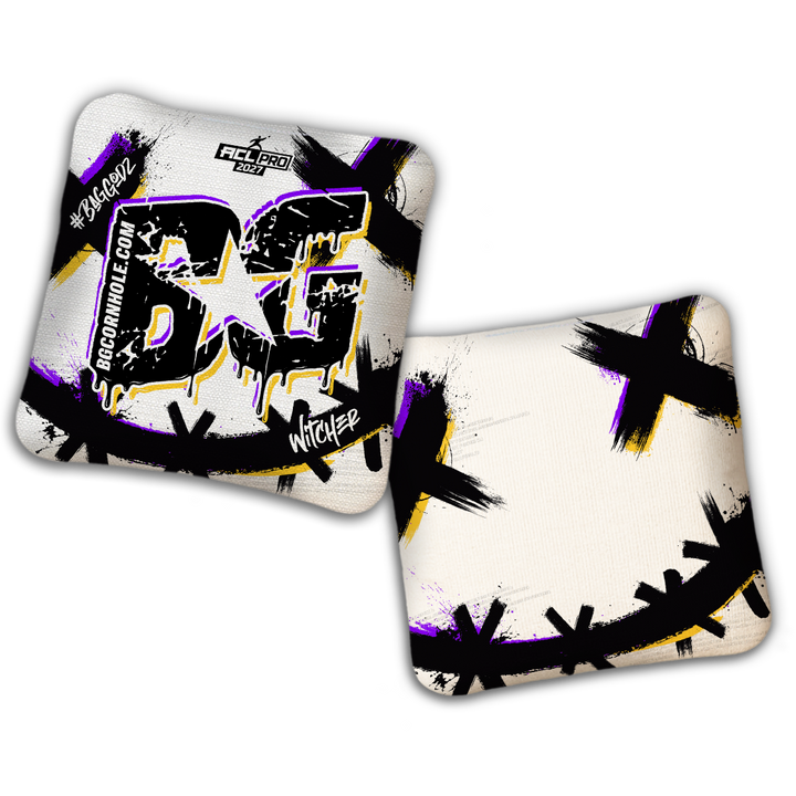 2027 BG Multiple Bag Models "WHY SO SERIOUS" - ACL Pro Stamped Cornhole Bags - SET OF 4 BAGS