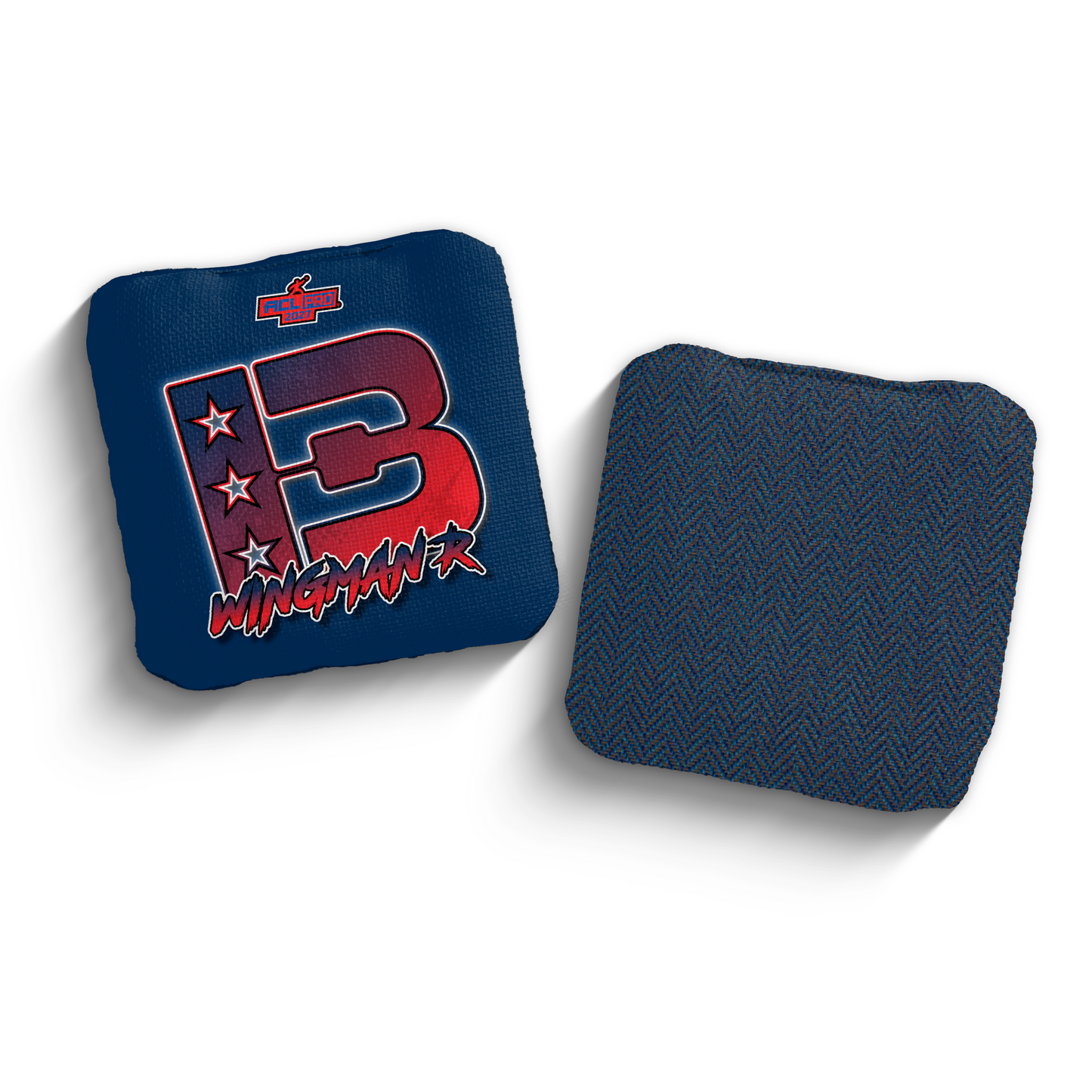 2027 Brotherhood Cornhole Wingman Broadcast Edition ACL Pro Stamped Cornhole Bags