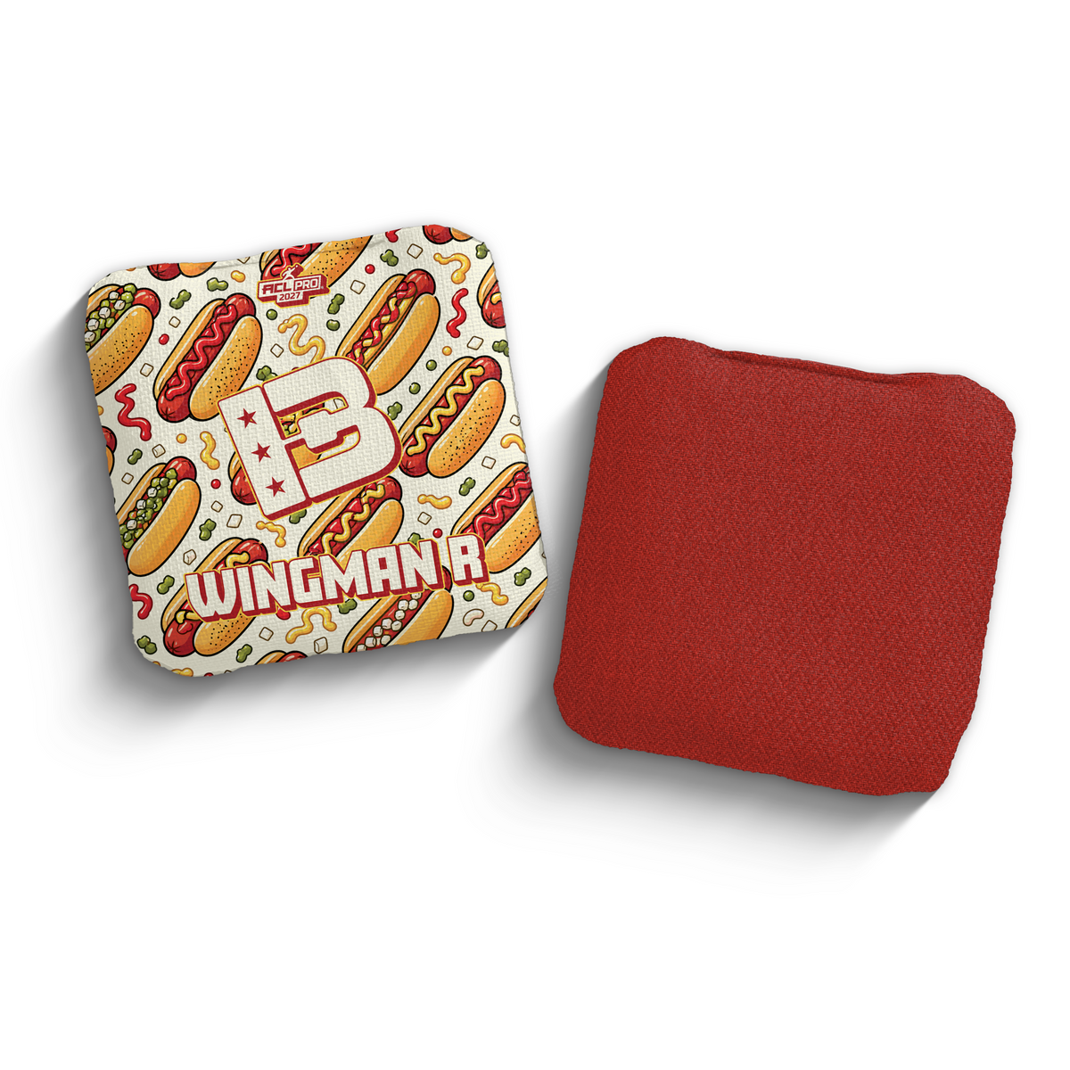 2027 Brotherhood Cornhole Wingman "The Glizzy" Edition ACL Pro Stamped Cornhole Bags