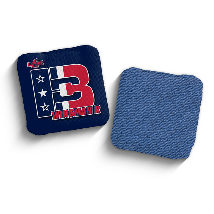 2026 Brotherhood Cornhole Wingman American South Division ACL Pro Stamped Cornhole Bags