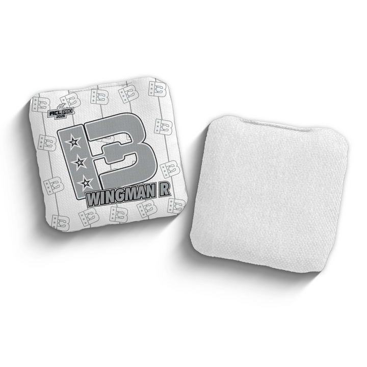 2026 Brotherhood Cornhole Wingman TV Approved Light Colored ACL Pro Stamped Cornhole Bags