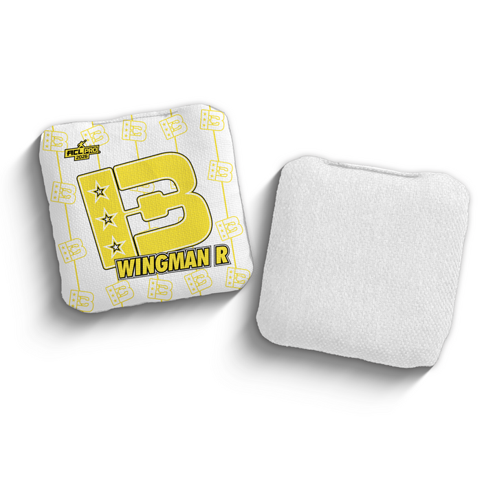 2026 Brotherhood Cornhole Wingman TV Approved Light Colored ACL Pro Stamped Cornhole Bags