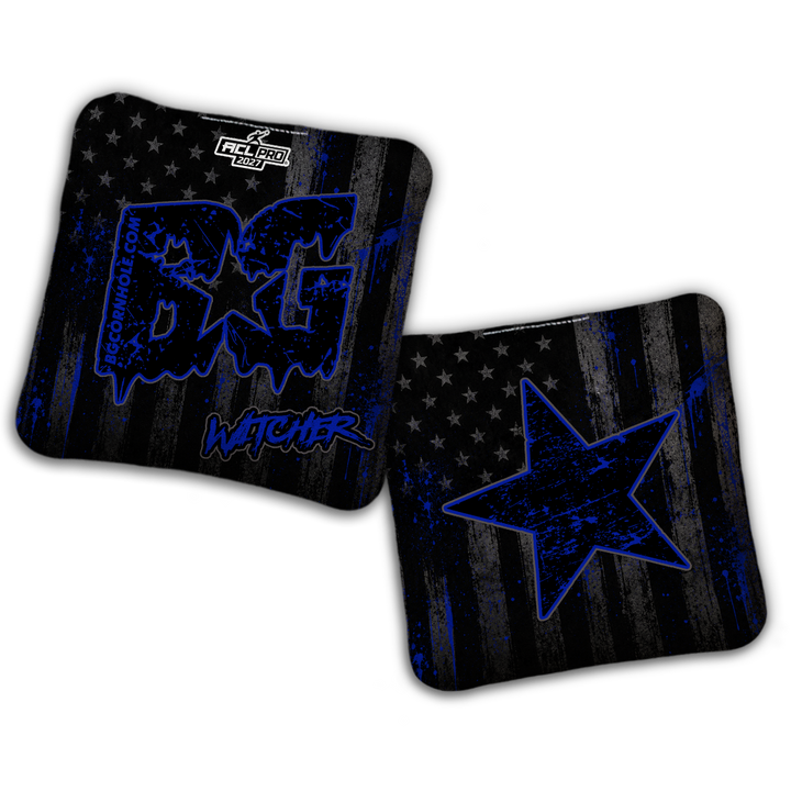 2027 BG Multiple Bag Models "AMERICAN GRIT" - ACL Pro Stamped Cornhole Bags - SET OF 4 BAGS