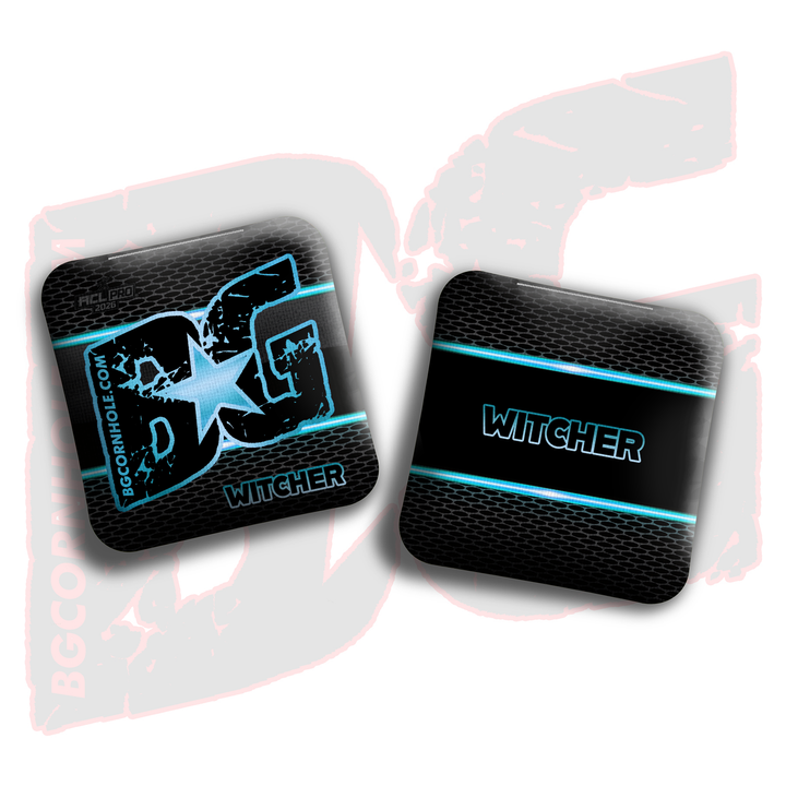 2026 BG Multiple Bag Models "Carbon Lines" - ACL Pro Stamped Cornhole Bags - SET OF 4 BAGS