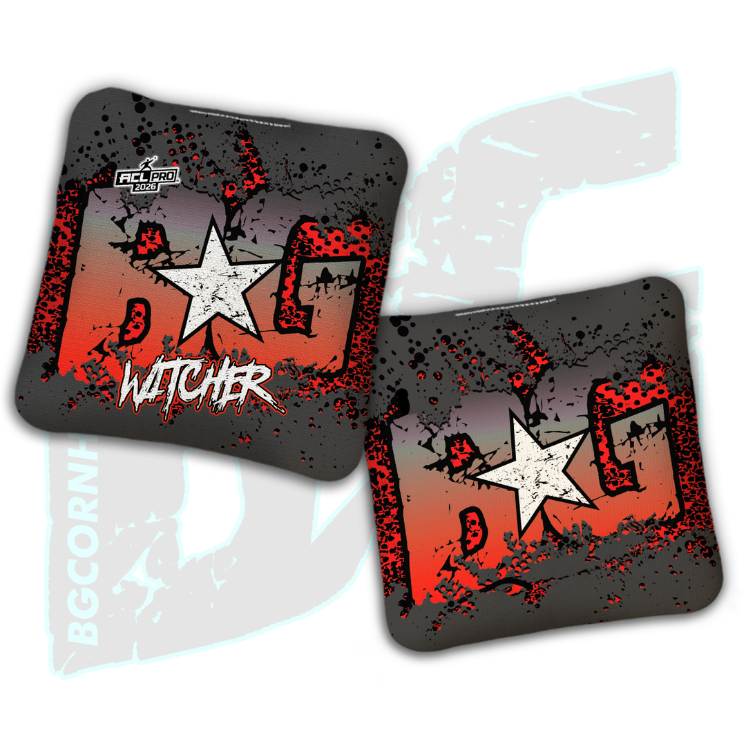 2026 BG Multiple Bag Models "Killer" - ACL Pro Stamped Cornhole Bags - SET OF 4 BAGS