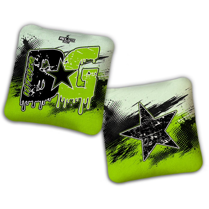 2027 BG Multiple Bag Models "GRUNGE" - ACL Pro Stamped Cornhole Bags - SET OF 4 BAGS