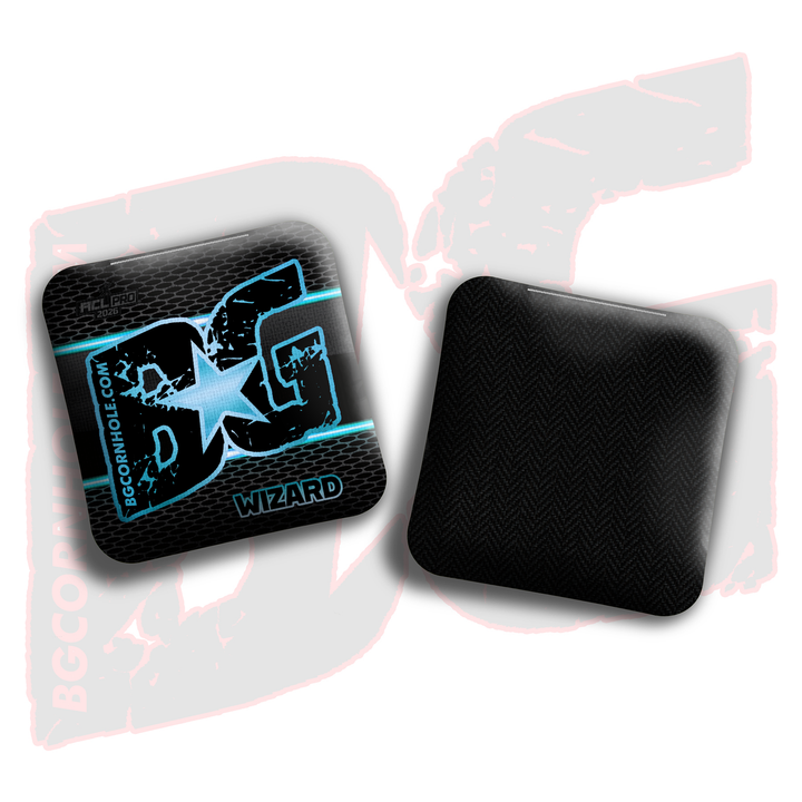 2026 BG Multiple Bag Models "Carbon Lines" - ACL Pro Stamped Cornhole Bags - SET OF 4 BAGS