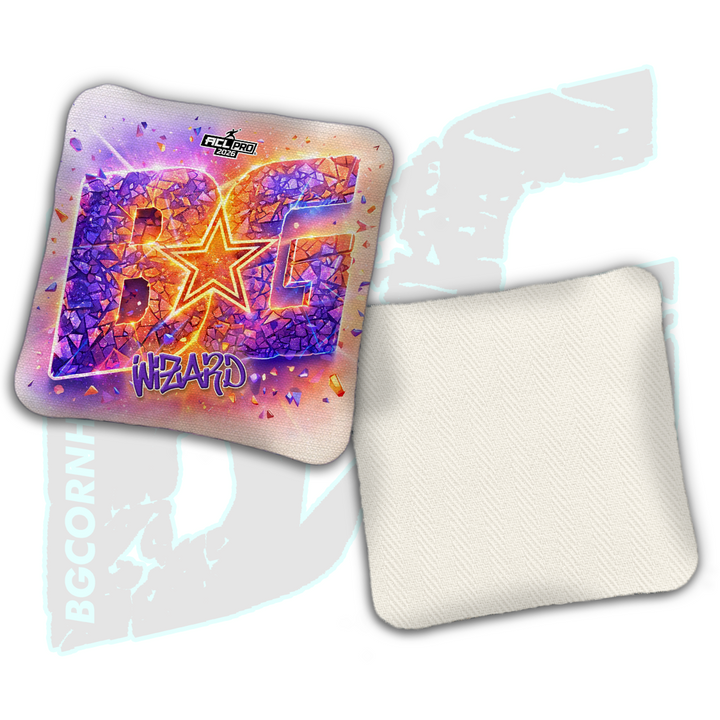 2026 BG Multiple Bag Models "Fracture" - ACL Pro Stamped Cornhole Bags - SET OF 4 BAGS