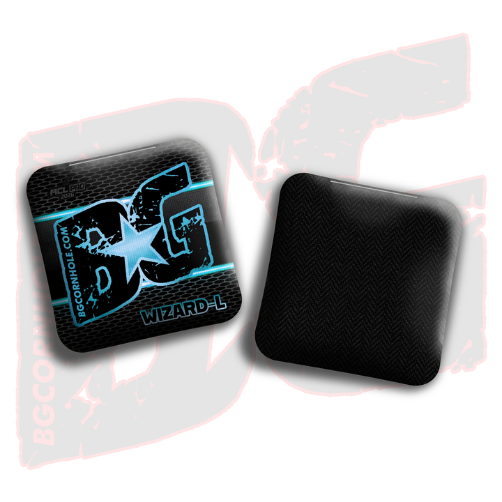 2026 BG Multiple Bag Models "Carbon Lines" - ACL Pro Stamped Cornhole Bags - SET OF 4 BAGS