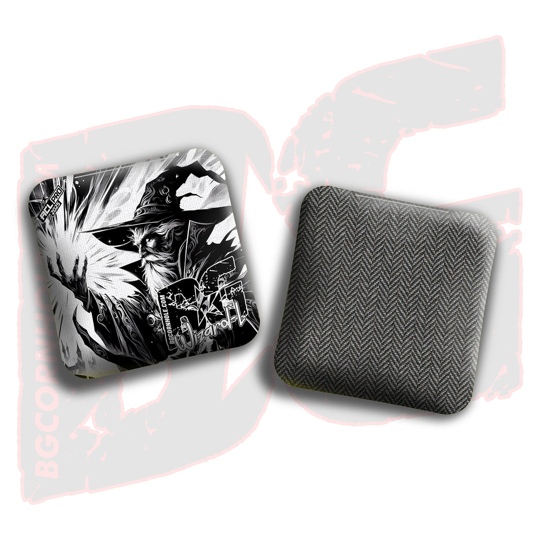 2026 BG Wizard L "Light Bender" - ACL Pro Stamped Cornhole Bags - SET OF 4 BAGS
