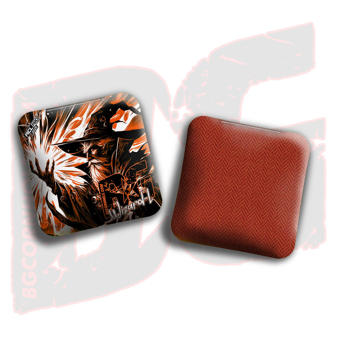 2026 BG Wizard L "Light Bender" - ACL Pro Stamped Cornhole Bags - SET OF 4 BAGS