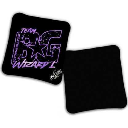 2027 BG Multiple Bag Models "OUTLINED TEAM BG" - ACL Pro Stamped Cornhole Bags - SET OF 4 BAGS