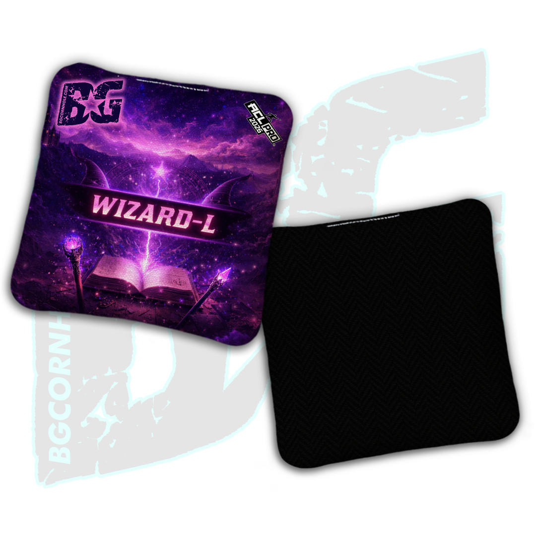 2026 BG Multiple Bag Models "Legend" - ACL Pro Stamped Cornhole Bags - SET OF 4 BAGS