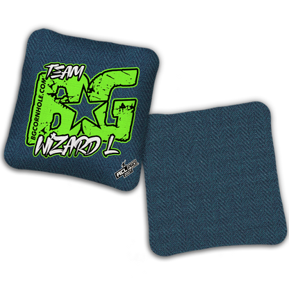 2027 BG WIZARD-L “ESPN THROWBACK COLORMATCH" - ACL Pro Stamped Cornhole Bags - SET OF 4 BAGS