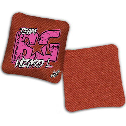 2027 BG WIZARD-L “ESPN THROWBACK COLORMATCH" - ACL Pro Stamped Cornhole Bags - SET OF 4 BAGS