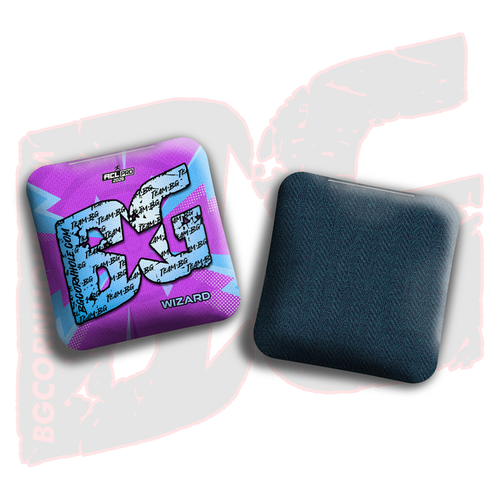 2026 BG Multiple Bag Models "Retro Strike" - ACL Pro Stamped Cornhole Bags - SET OF 4 BAGS