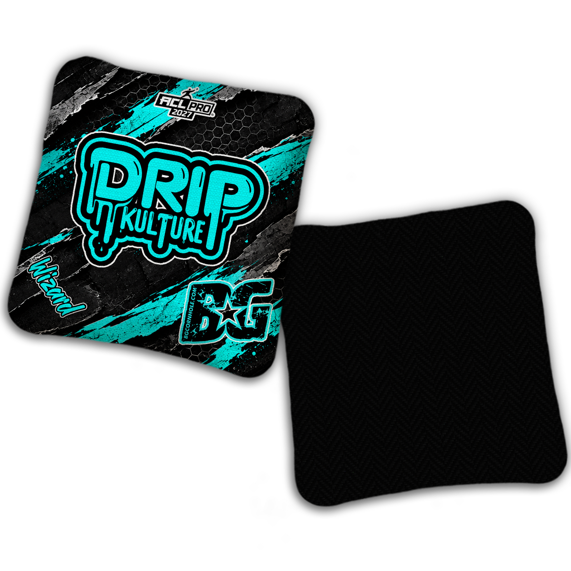 2027 Multiple Bag Models - DK x BG "OVERRIDE" - ACL Pro Stamped Cornhole Bags - Set of 4 Bags