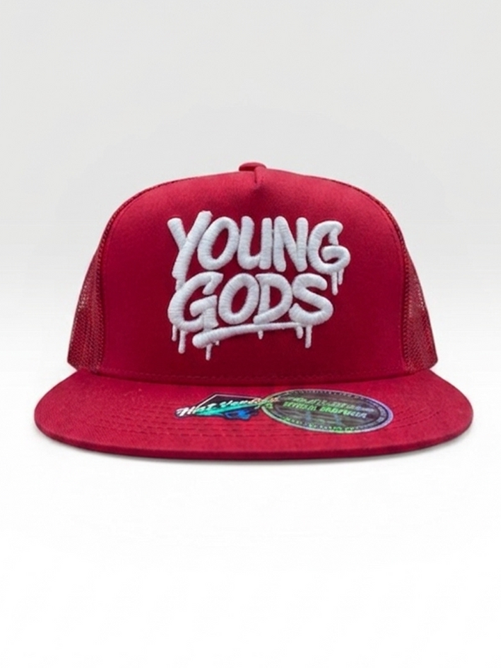 Young Gods 5 Panel Flat Bill