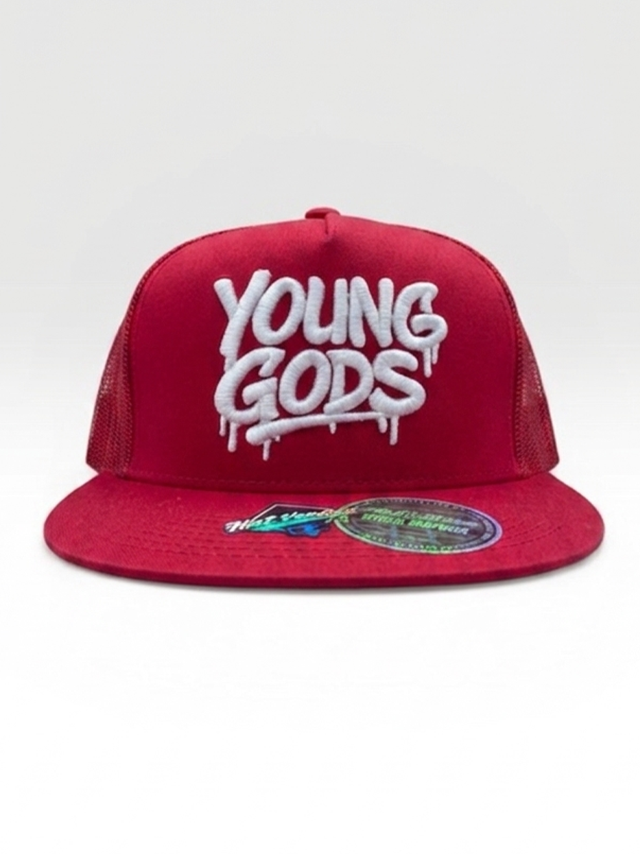 Young Gods 5 Panel Flat Bill