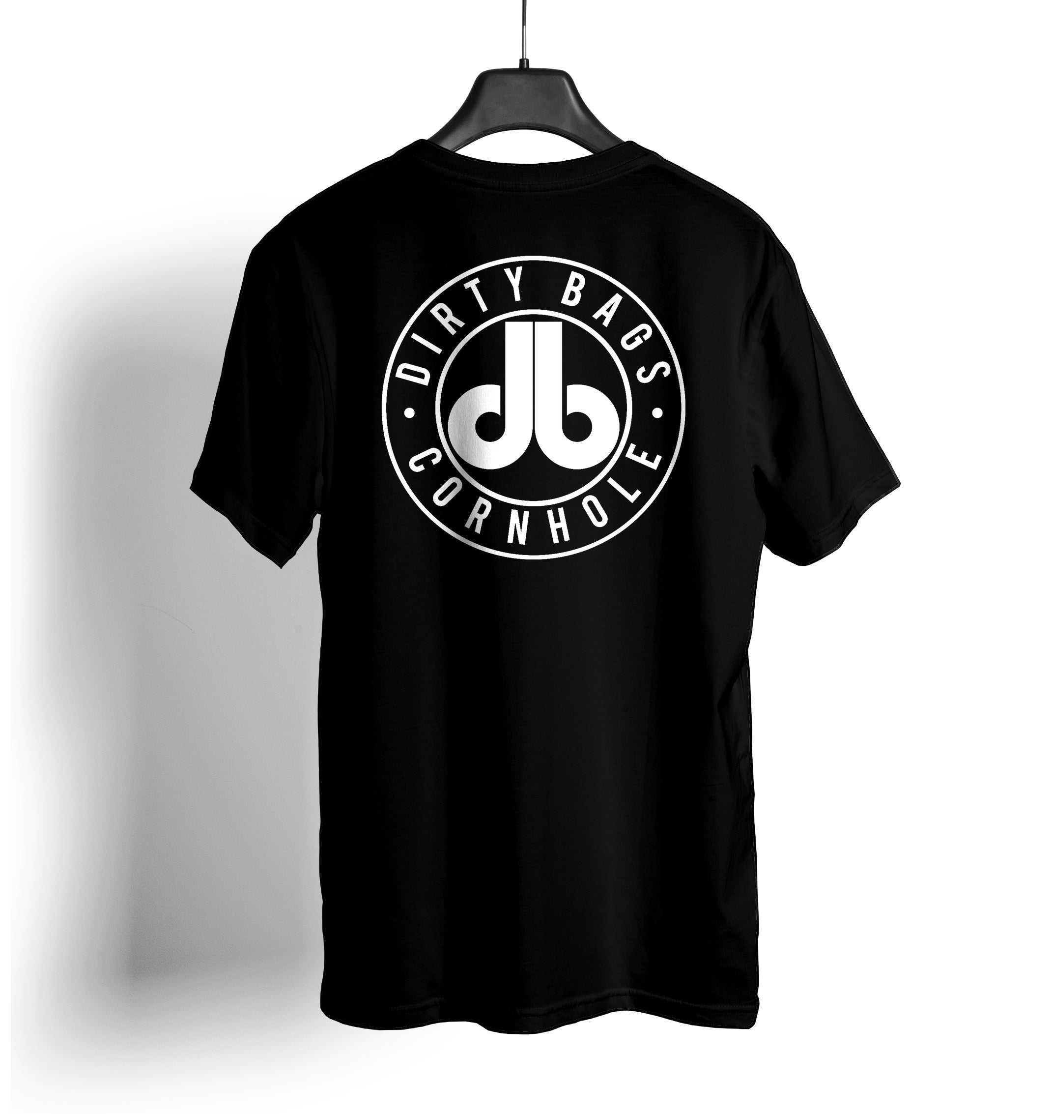 Cornhole T Shirt - Black and White