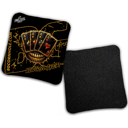 2027 BG Multiple Bag Models "DEAD MANS HAND " - ACL Pro Stamped Cornhole Bags - SET OF 4 BAGS