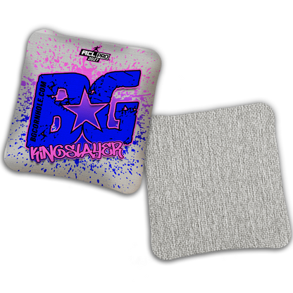 2027 BG Multiple Bag Models "PAINT SPLATTER" - ACL Pro Stamped Cornhole Bags - SET OF 4 BAGS