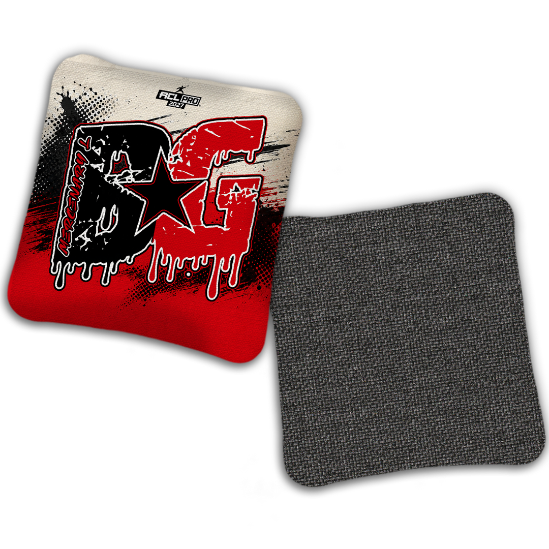 2027 BG Multiple Bag Models "GRUNGE" - ACL Pro Stamped Cornhole Bags - SET OF 4 BAGS