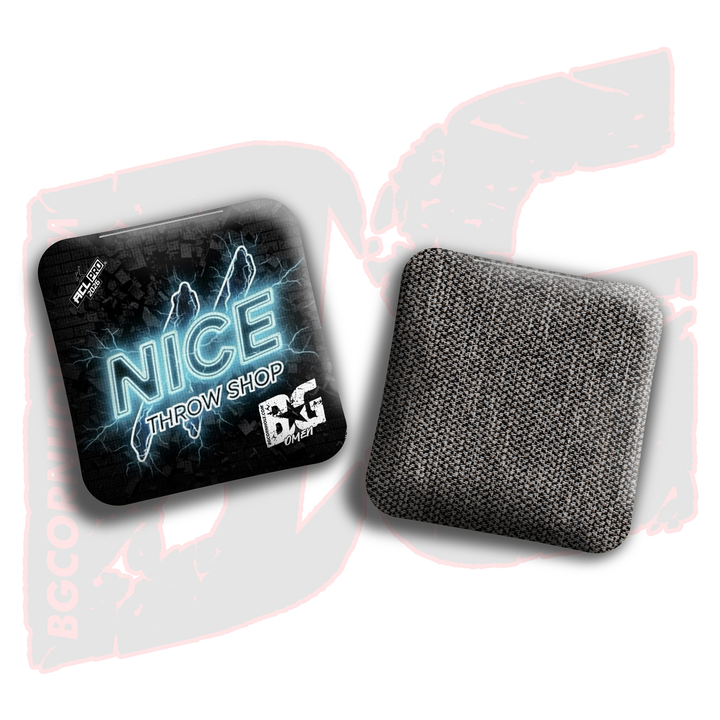 2026 BG Multiple Bag Models"Nice Throw Shop" Collab - ACL Pro Stamped Cornhole Bags - SET OF 4 BAGS