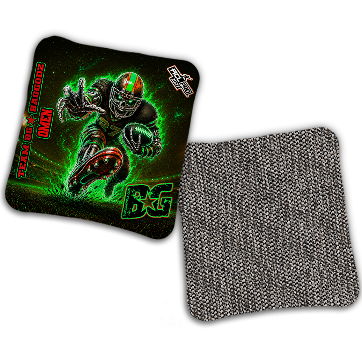 2027 BG Multiple Bag Models "FINAL DRIVE" - ACL Pro Stamped Cornhole Bags - SET OF 4 BAGS