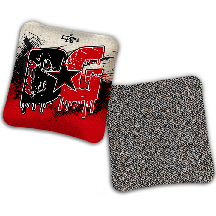 2027 BG Multiple Bag Models "GRUNGE" - ACL Pro Stamped Cornhole Bags - SET OF 4 BAGS